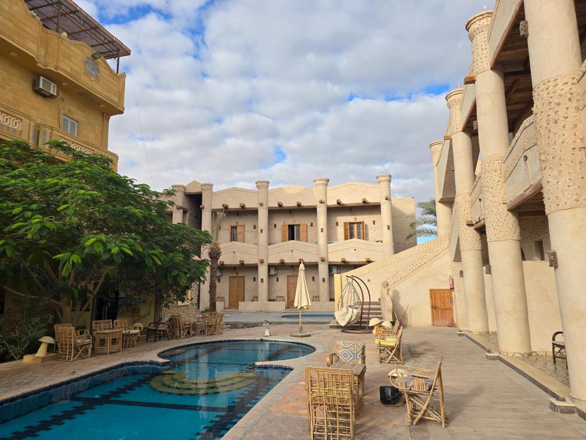 Qasr El Salam Bed and Breakfast Siwa Oasis Exteriör bild